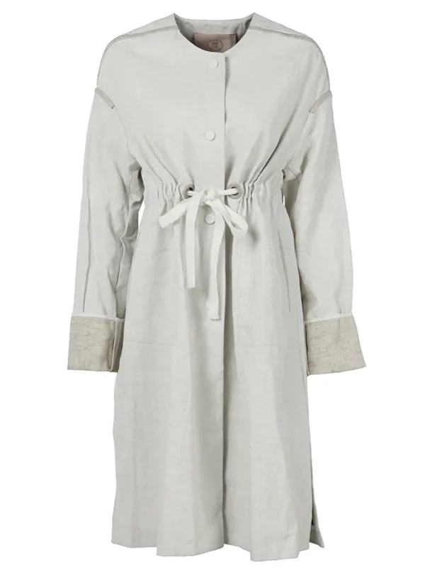 【二手】TELA 超大款系帶外套 | TELA PRE-OWNED OVERSIZED TIE COAT