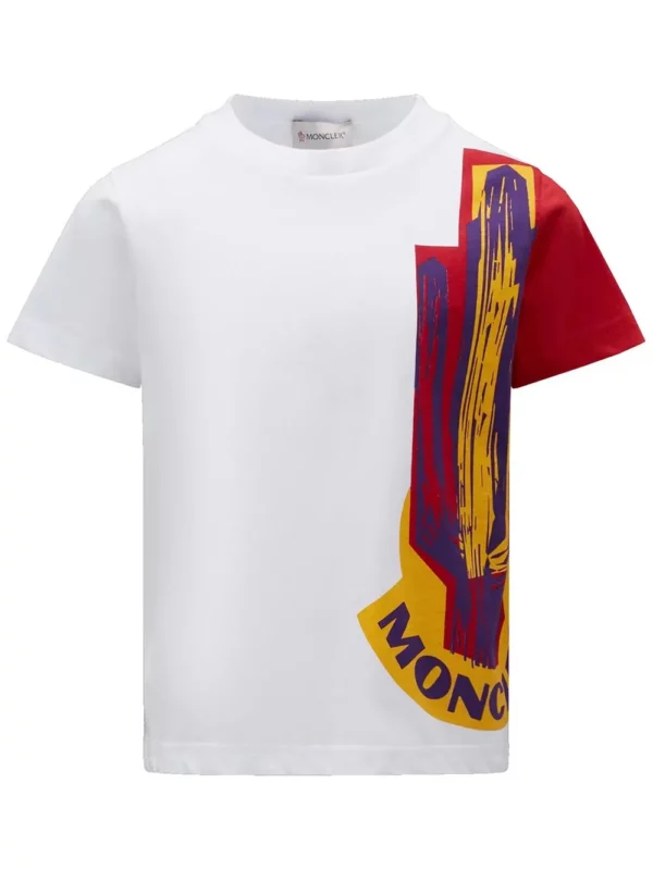 【意大利】MONCLER KIDS 印花圖案短袖T恤  |  【ITALY】MONCLER KIDS PRINTED GRAPHIC SHORT-SLEEVED T-SHIRT