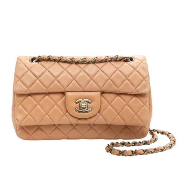 直播編號 27 : 【二手】CHANEL 翻蓋手袋 A47765 S3916