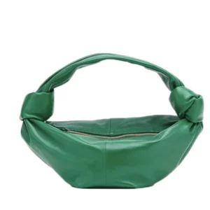 【二手】BOTTEGA VENETA KNOT 綠色手袋 PD2019