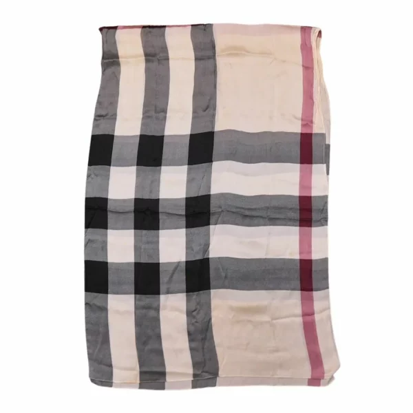 【二手】BURBERRY 格子圍巾 E20633