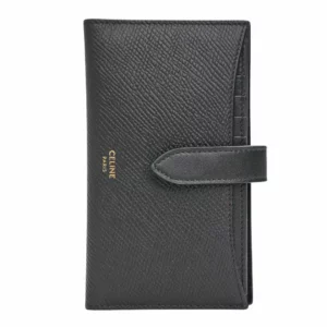【二手】CELINE 皮革手機翻蓋保護殼 E22781
