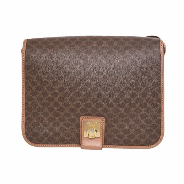 【中古】CELINE MACADAM 單肩包 E20157