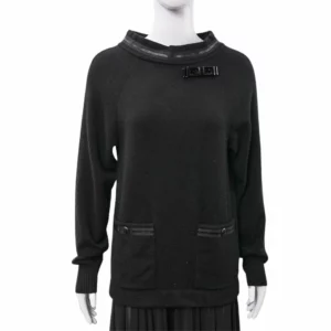 【二手】CHANEL 羊毛長毛衣 34 P46839 E21155