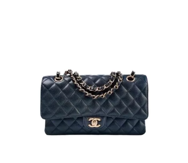 【二手】CHANEL CLASSIC FLAP 黑色手袋 PD2045