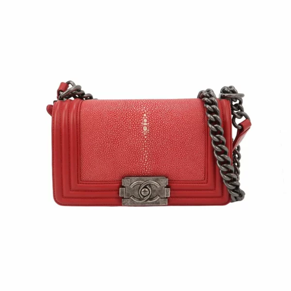 【二手】CHANEL LEBOY CHANEL 小號翻蓋手袋 A67085 VV2449
