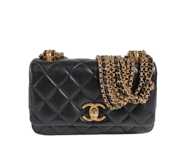 【二手】CHANEL 鏈條垂蓋手袋 RR1822