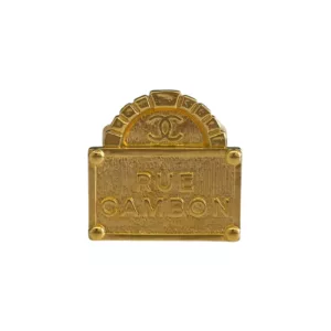 【二手】CHANEL RUE CAMBON 胸針 VV2523