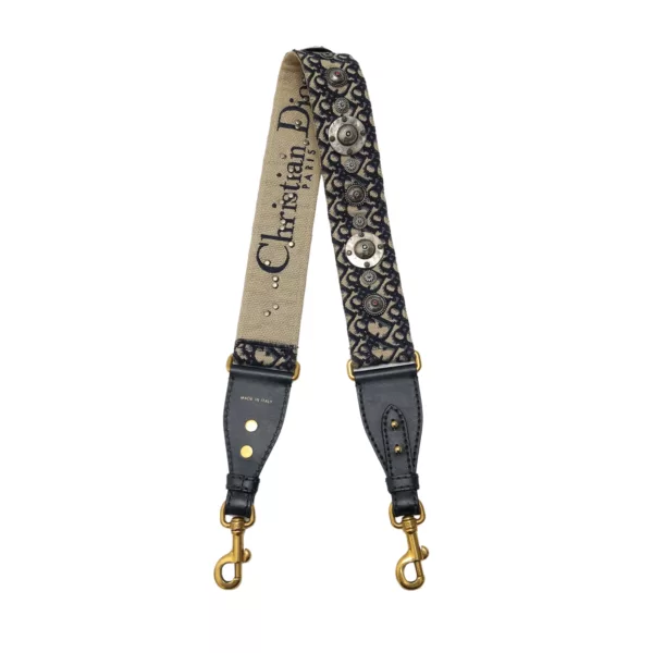 【二手】CHRISTIAN DIOR 刺繡肩帶 E21006