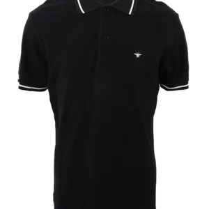 【二手】DIOR HOMME 蜂蜜刺繡POLO衫 L