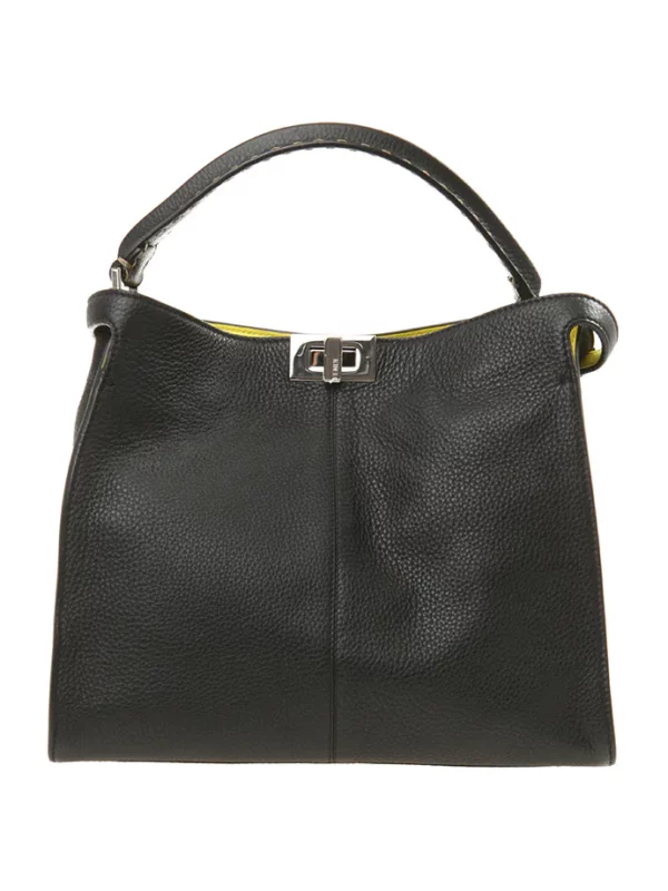 【二手】FENDI 皮革托特包