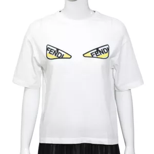 【全新】FENDI 怪物圖案兒童 T 恤 12A E18159