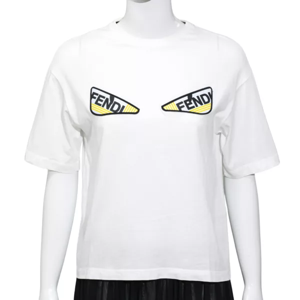 【全新】FENDI 怪物圖案兒童 T 恤 12A E18159