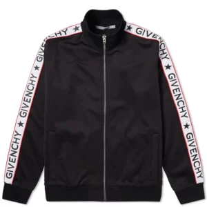 【二手】GIVENCHY LOGO TAPE TRACK 外套 E2123