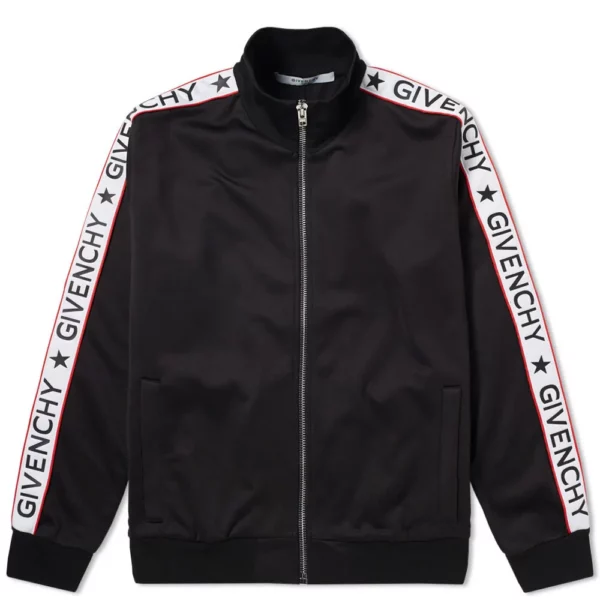 【二手】GIVENCHY LOGO TAPE TRACK 外套 E2123