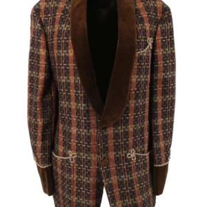 【意大利】GUCCI 金絲編織西裝夾克 44