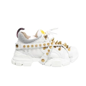 【二手】GUCCI FLASHTREK 鉚釘運動鞋 37 E17024