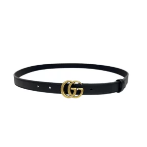 【二手】GUCCI GG扣環真皮腰帶 85 PD1804