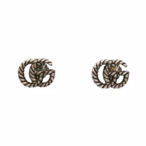 【二手】GUCCI GG 純銀耳環 E22997