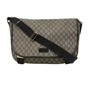 【二手】GUCCI GG SUPREME 斜挎袋 PD2029