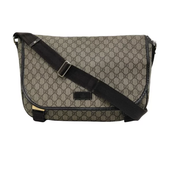 【二手】GUCCI GG SUPREME 斜挎袋 PD2029