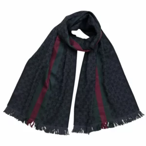 【二手】GUCCI GG 羊毛圍巾 VV2023
