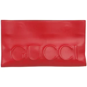 【二手】GUCCI LOGO 飾手拿包