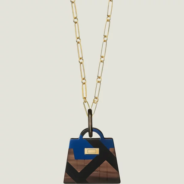 【二手】HERMES AMULETTE LAQUEE KELLY 大號項鏈