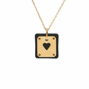【二手】HERMES AS DE COEUR 小號項鏈 E20395