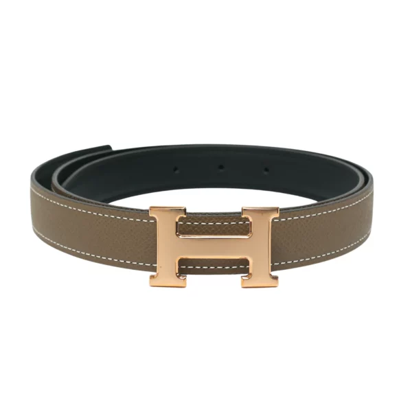 【全新】HERMES CEINTURE MINI H BELT BUCKET & REVERSIBLE 24 MM 皮帶 85 E20492