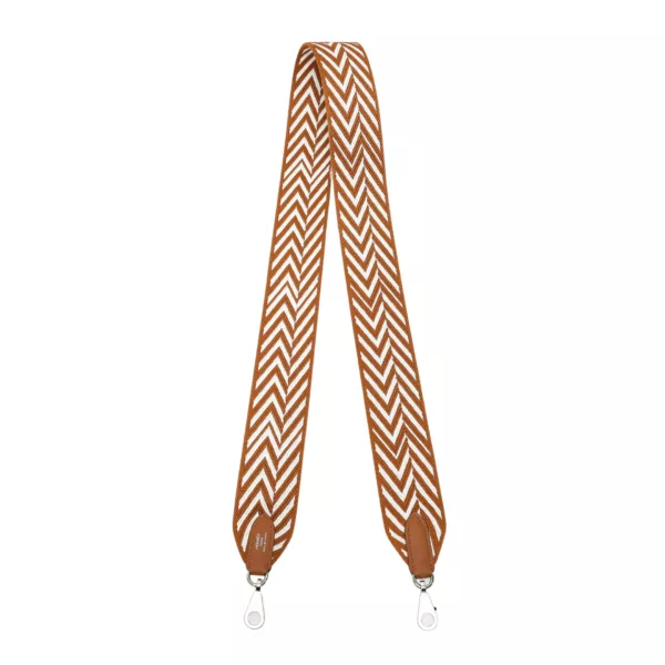 【全新】HERMES SANGLE ZIGZAG 50 肩帶 E20476