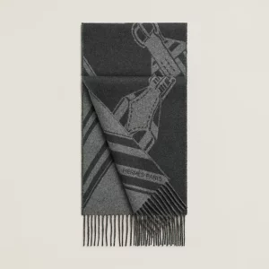 【全新】HERMES SANGLES EN ZIG ZAG 圍巾 E18839