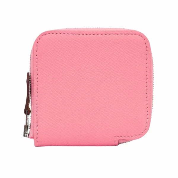 【未使用品】HERMES SILK IN 零錢包 E21363