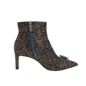 【二手】JIMMY CHOO 晶飾亮片及踝靴 36.5 E22096