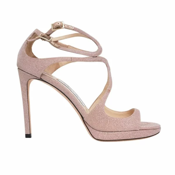【全新】JIMMY CHOO LANCE 100 高跟涼鞋 37 E20605