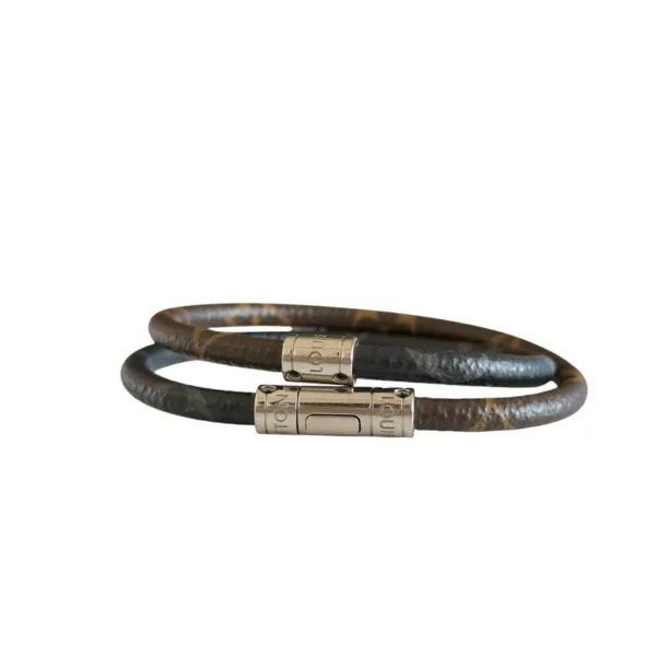 【二手】LOUIS VUITTON KEEP IT DOUBLE 雙拼色手繩 PD1833