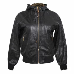 【二手】LOUIS VUITTON MONOGRAM 羊皮夾克 34 E17429