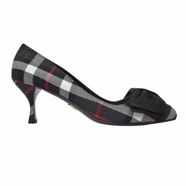 【未使用品】PRADA 尖頭高跟鞋 39.5 E18273