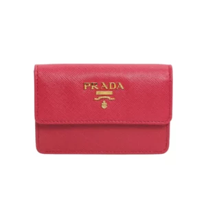 【二手】PRADA 翻蓋卡包 E17544