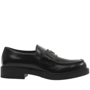 【意大利】PRADA LOGO 標牌厚底樂福鞋 44