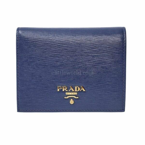 【未使用品】PRADA VITELLO MOVE 小巧錢包 E18133