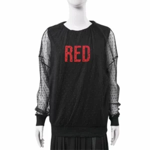 【二手】RED VALENTINO 蕾絲長袖上衣 XS E19287