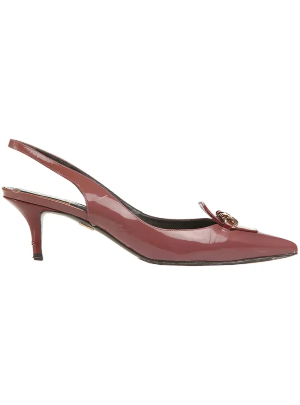 【二手】ROGER VIVIER 拼色鏈條飾高跟鞋 38