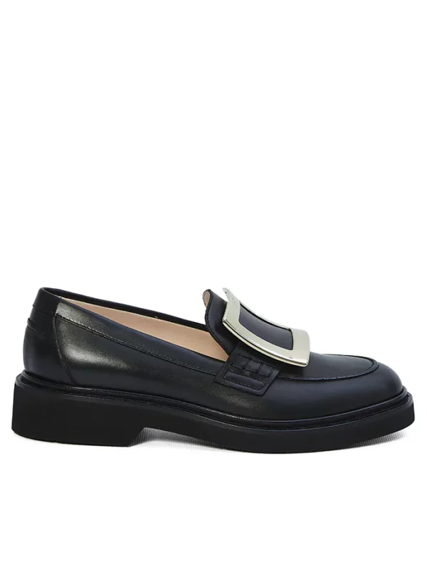 【意大利】ROGER VIVIER VIV' RANGERS 皮革樂福鞋 37.5