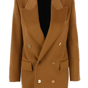 【二手】SAINT LAURENT 雙排扣西裝夾克 34