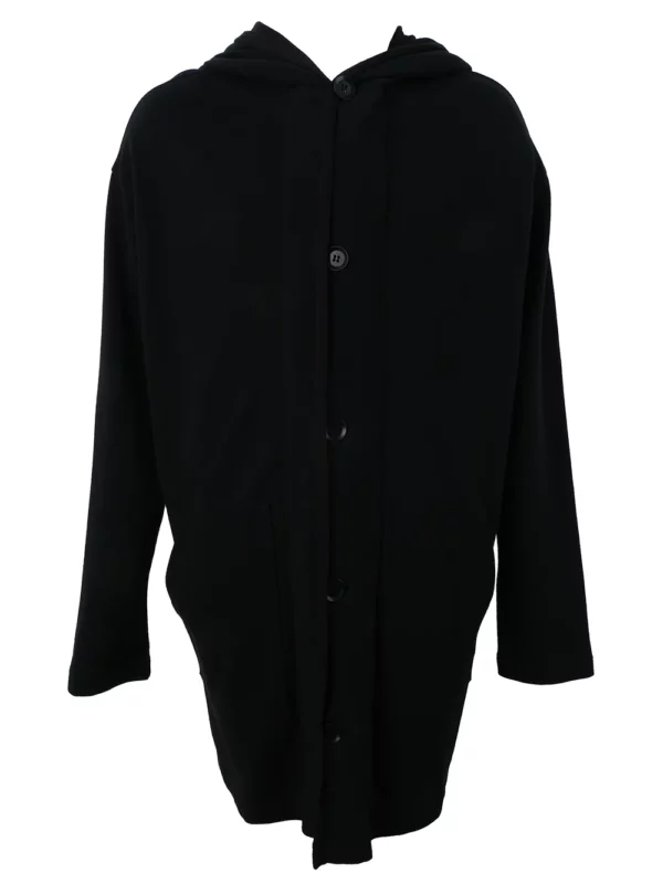 【二手】YOHJI YAMAMOTO 單排扣連帽外套 2