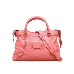 【二手】BALENCIAGA CITY 皮革手提包 RR1965