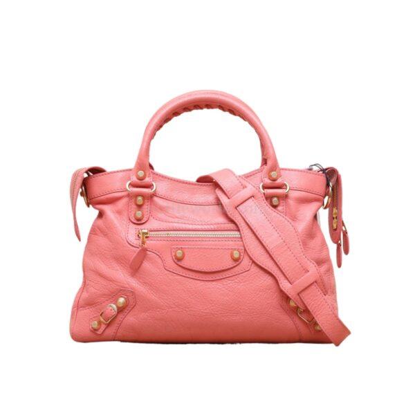 【二手】BALENCIAGA CITY 皮革手提包 RR1965