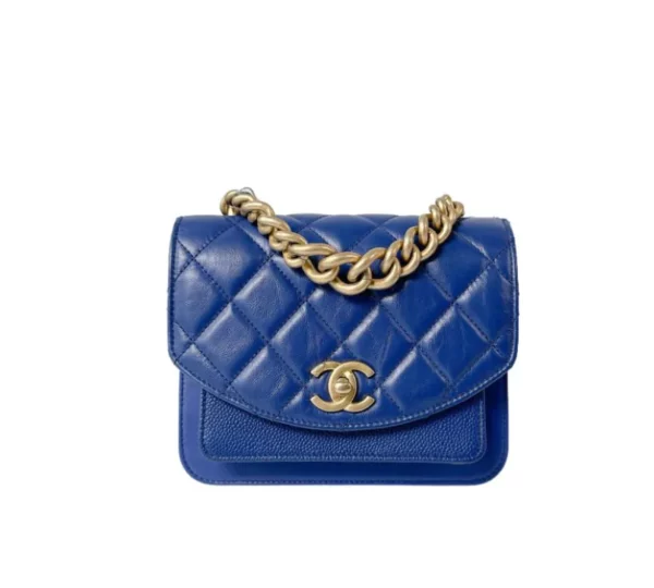 【二手】CHANEL HANDLE 翻蓋手袋 AS0784 RR2136