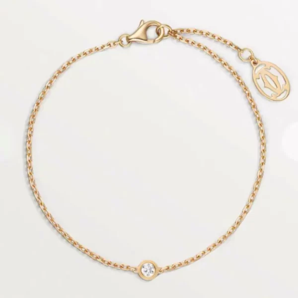 【未使用品】CARTIER CARTIER D'AMOUR 手鏈 RR2418
